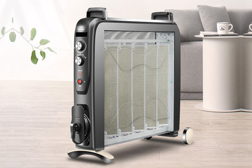Electric heating equipment application illustration