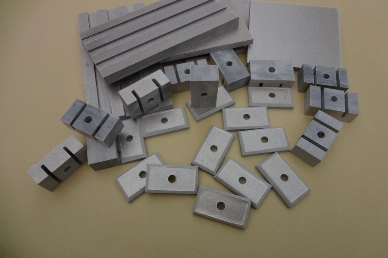 Selection of machined mica components