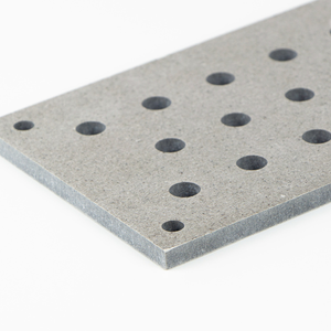Mica sheet holes and dimensional machining example